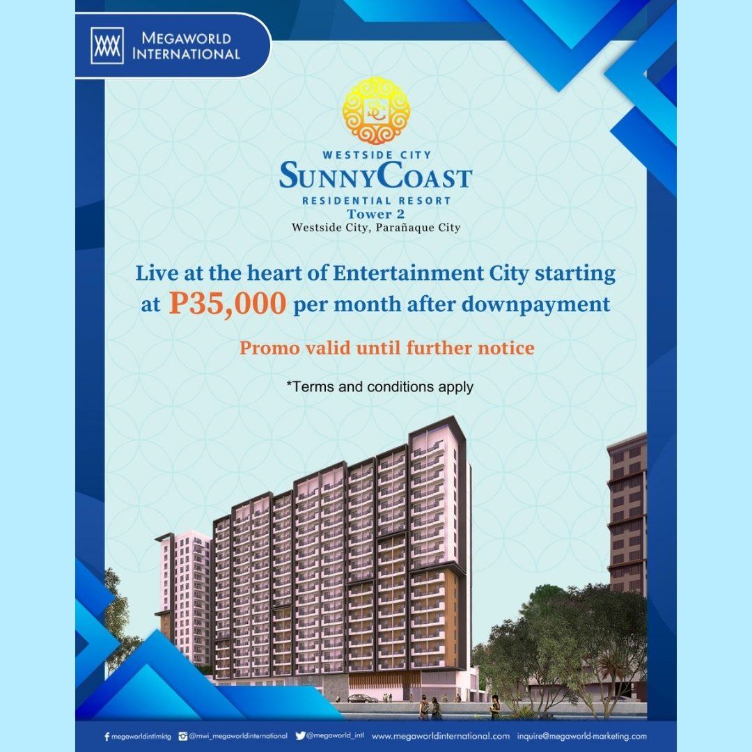 Megaworld International Promos 102425 Sunnycoast