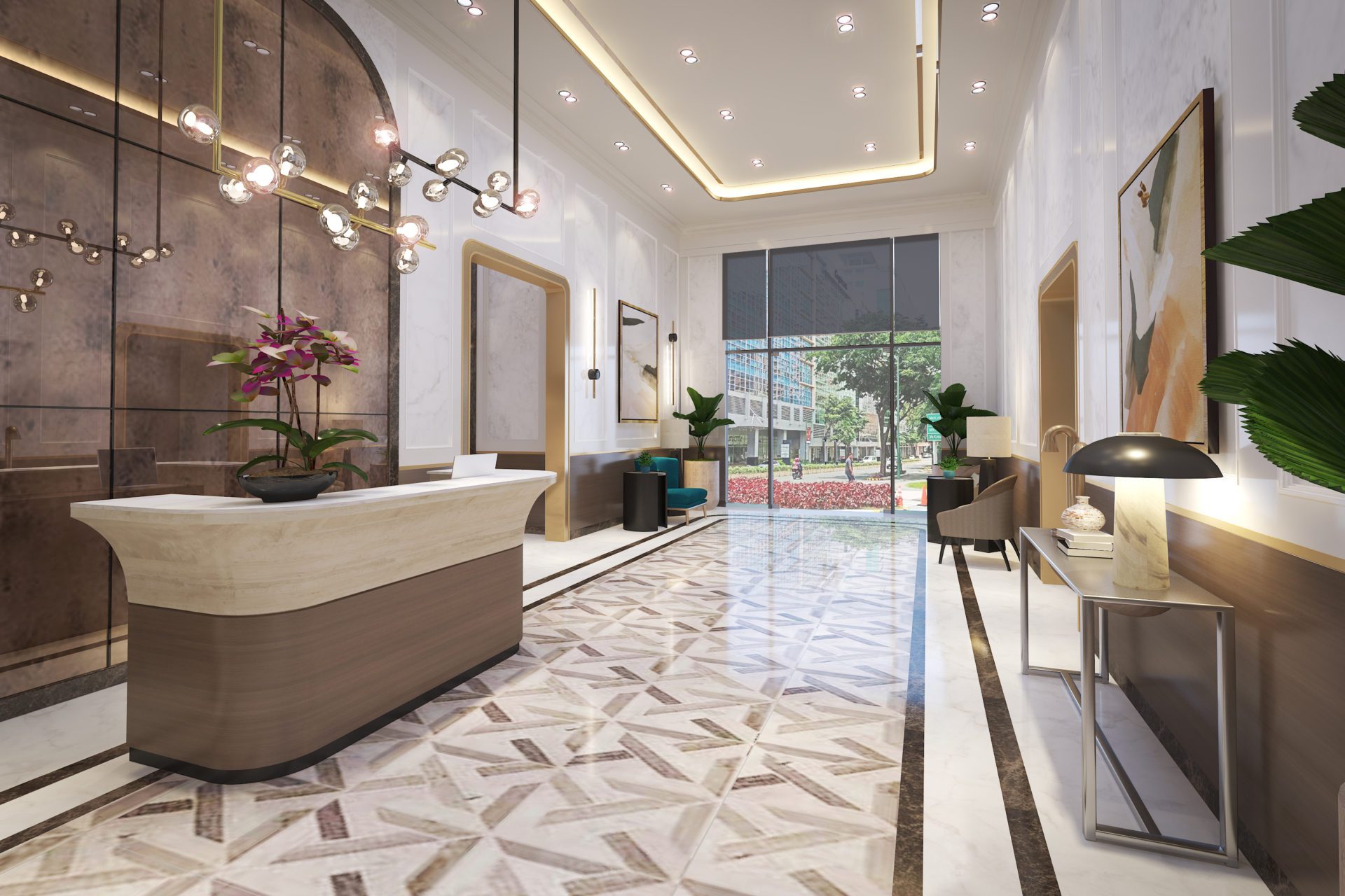 MEGAWORLD INTERNATIONAL ARCOVIA PALAZZO - LOBBY
