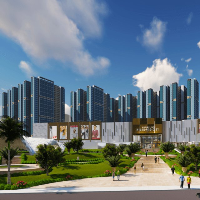 Megaworld International Highland City_Facade Township