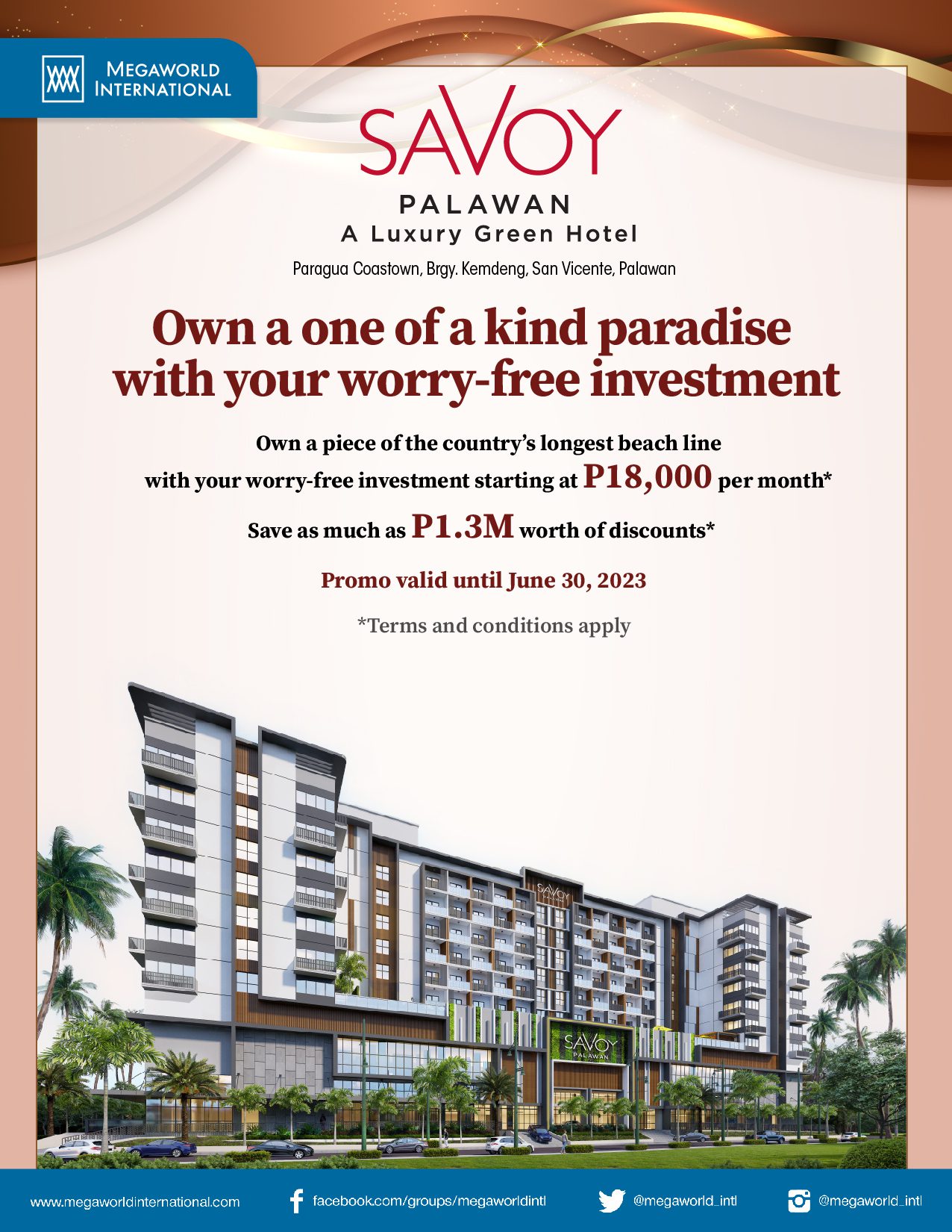 Savoy Hotel Palawan Promo
