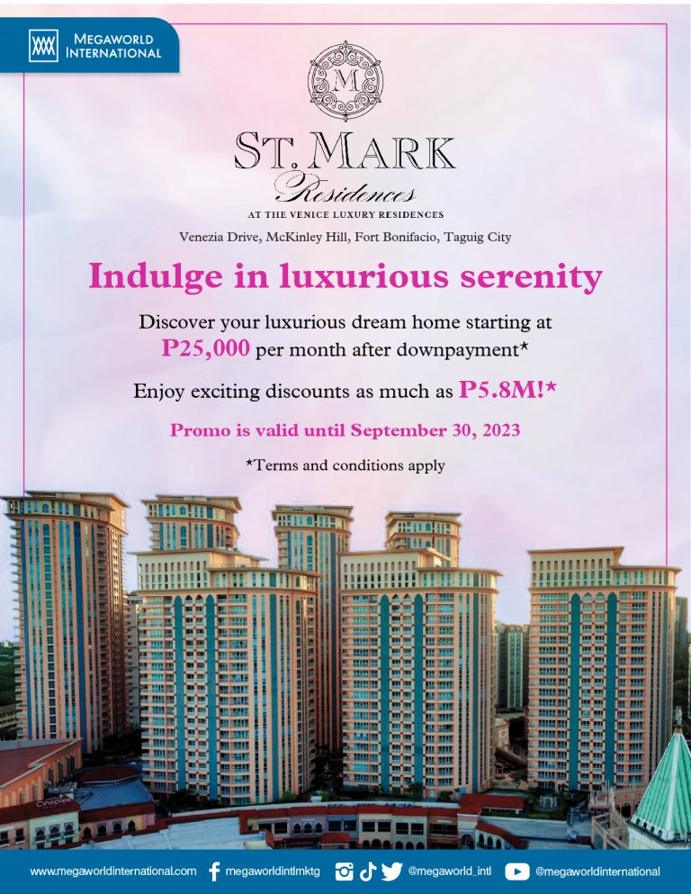 St. Mark Residences Promo