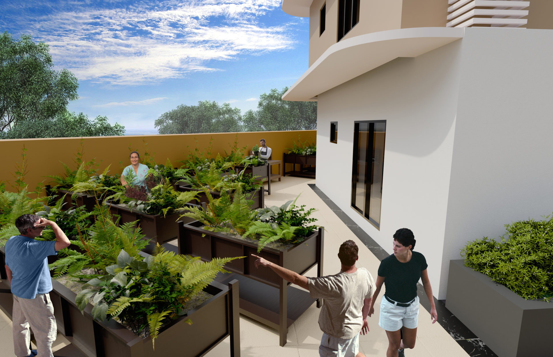 Megaworld International CostaVida urban planting 2