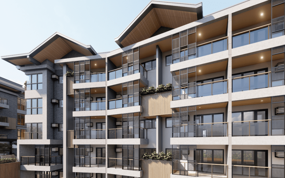 Facade of Newcoast Suite in Boracay Newcoast Philippines