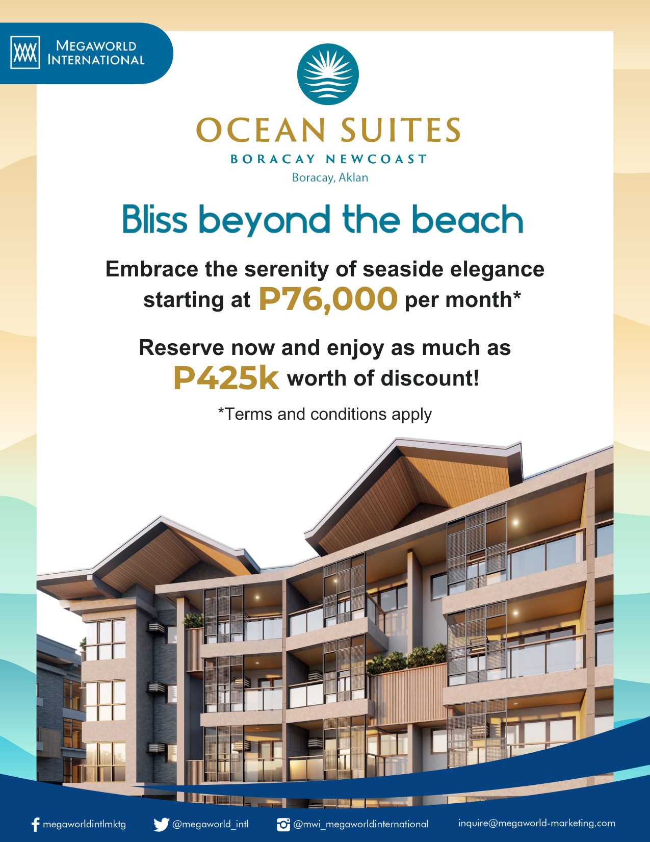 Megaworld International Promos