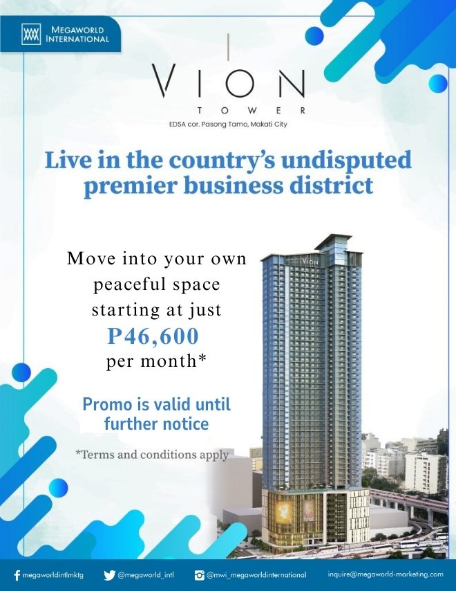 Megaworld International Promos