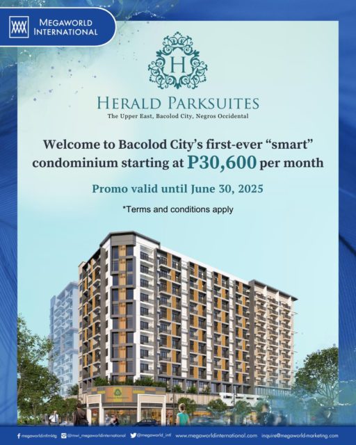 Megaworld International Promo Herald Parksuites June 30