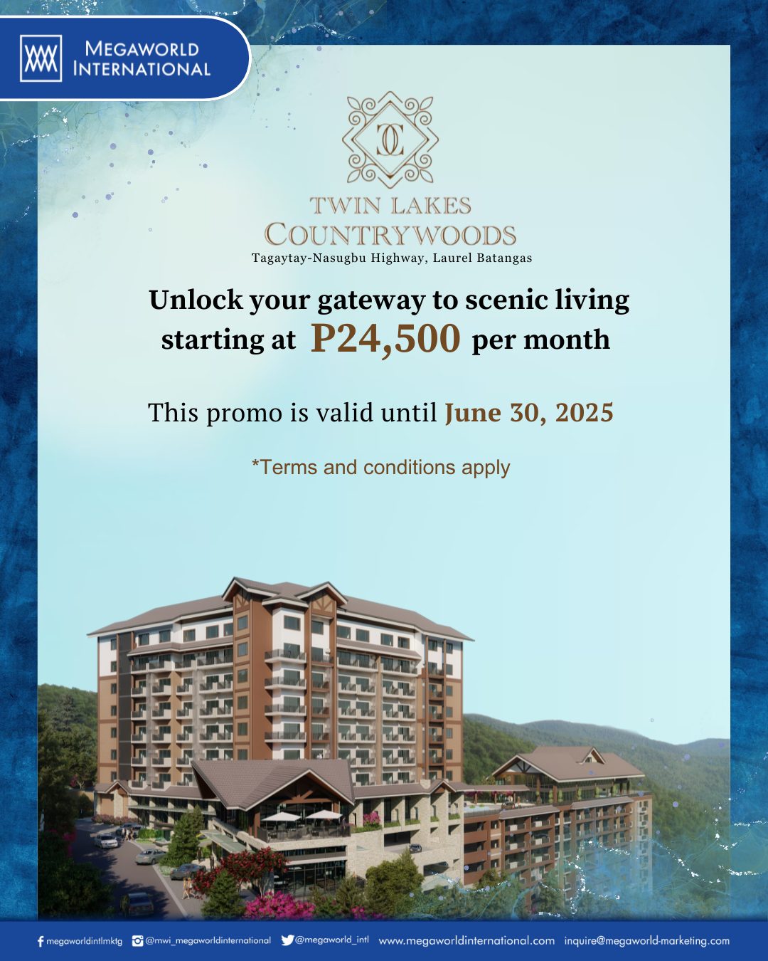 Megaworld International Promo June 30