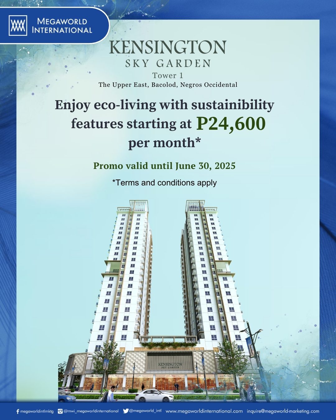 Megaworld International Promo Kensington June 30