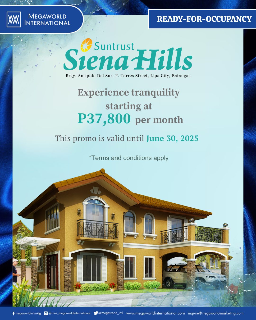 Promo - Siena Hills