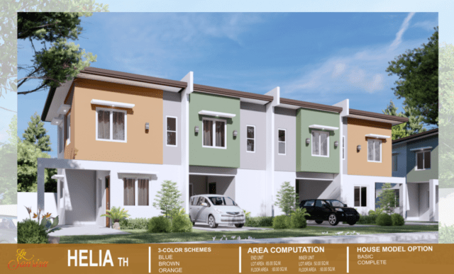 La Sonrisa Helia Orange and Green Megaworld International