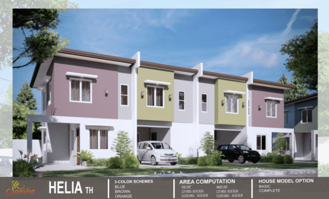 La Sonrisa Helia Peach and Beige Megaworld International