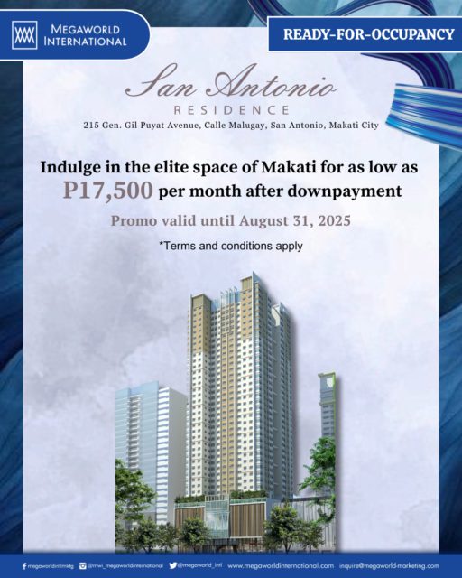 Megaworld International Promo July 2025 San Antonio