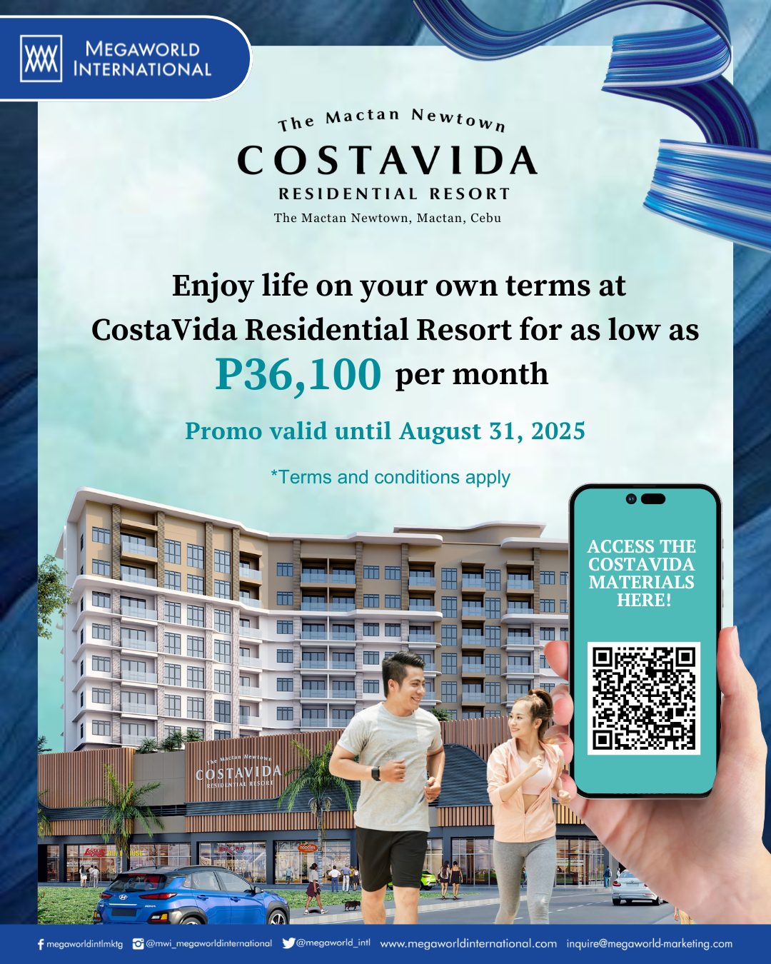 Megaworld International Promo July 2025 costavida