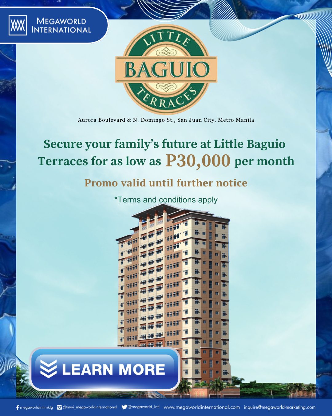 Megaworld International Promo Popup Little Baguio Until Further Notice June 2025