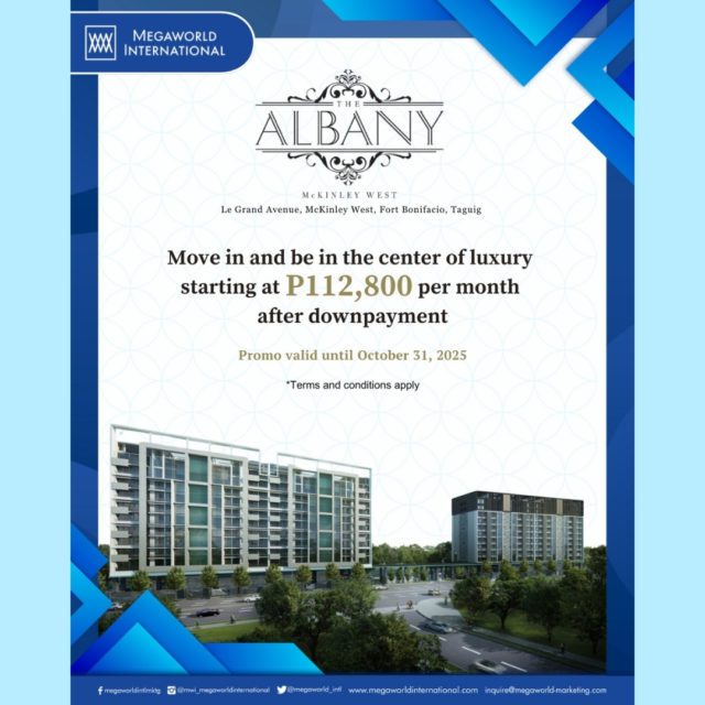 Megaworld International Promos 102425 Albany