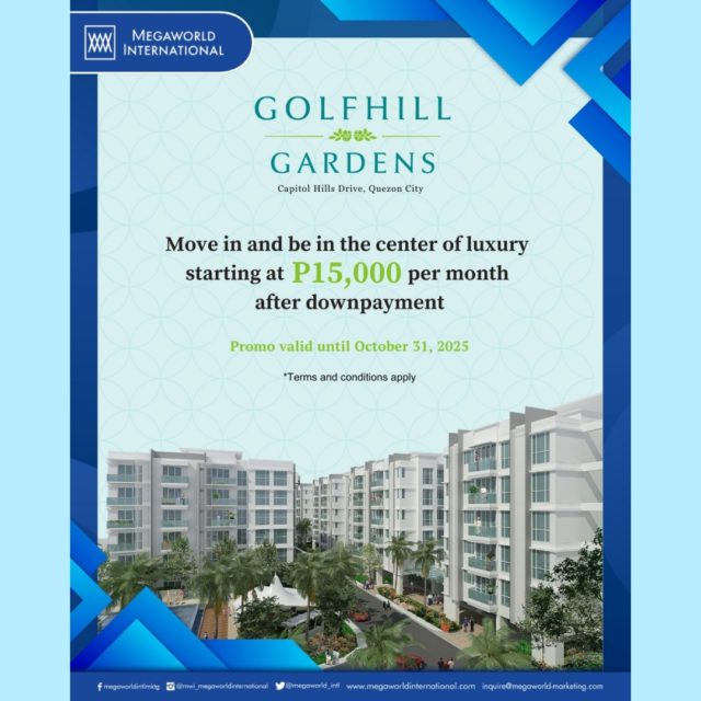 Megaworld International Promos 102425 Colfhill Gardens