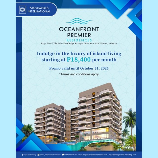 Megaworld International Promos 102425 Oceanfront Premier