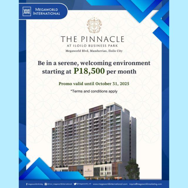 Megaworld International Promos 102425 The Pinnacle
