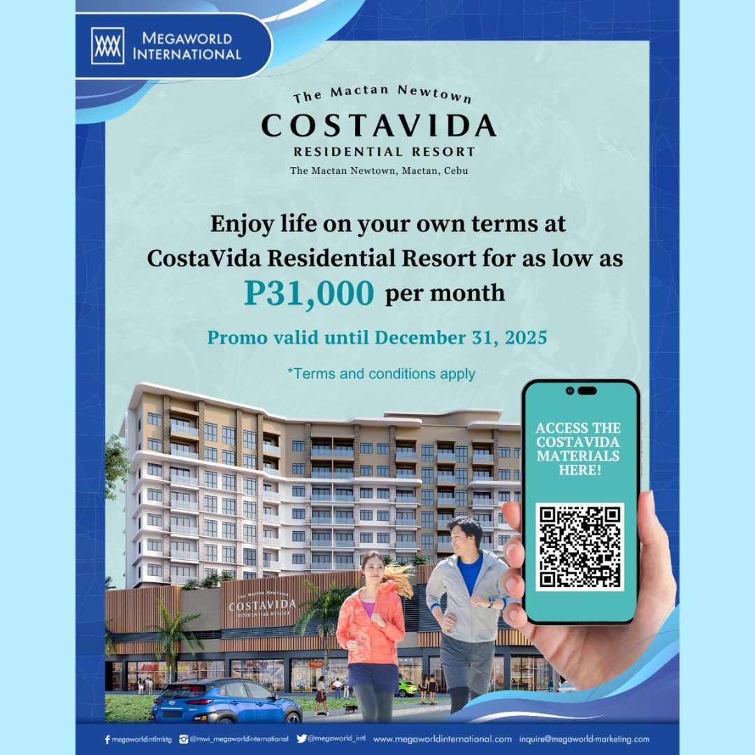 Megaworld International CostaVida Promo 112425
