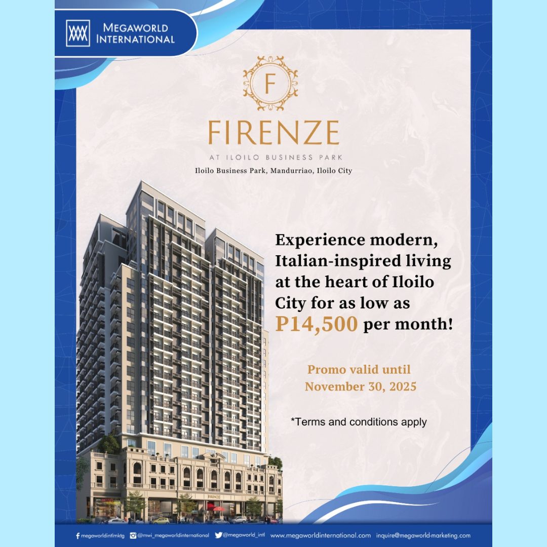 Megaworld International Firenze Promo 112425