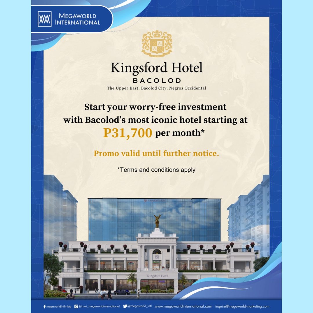 Megaworld International Kingsford Hotel Bacolod Promo 112425