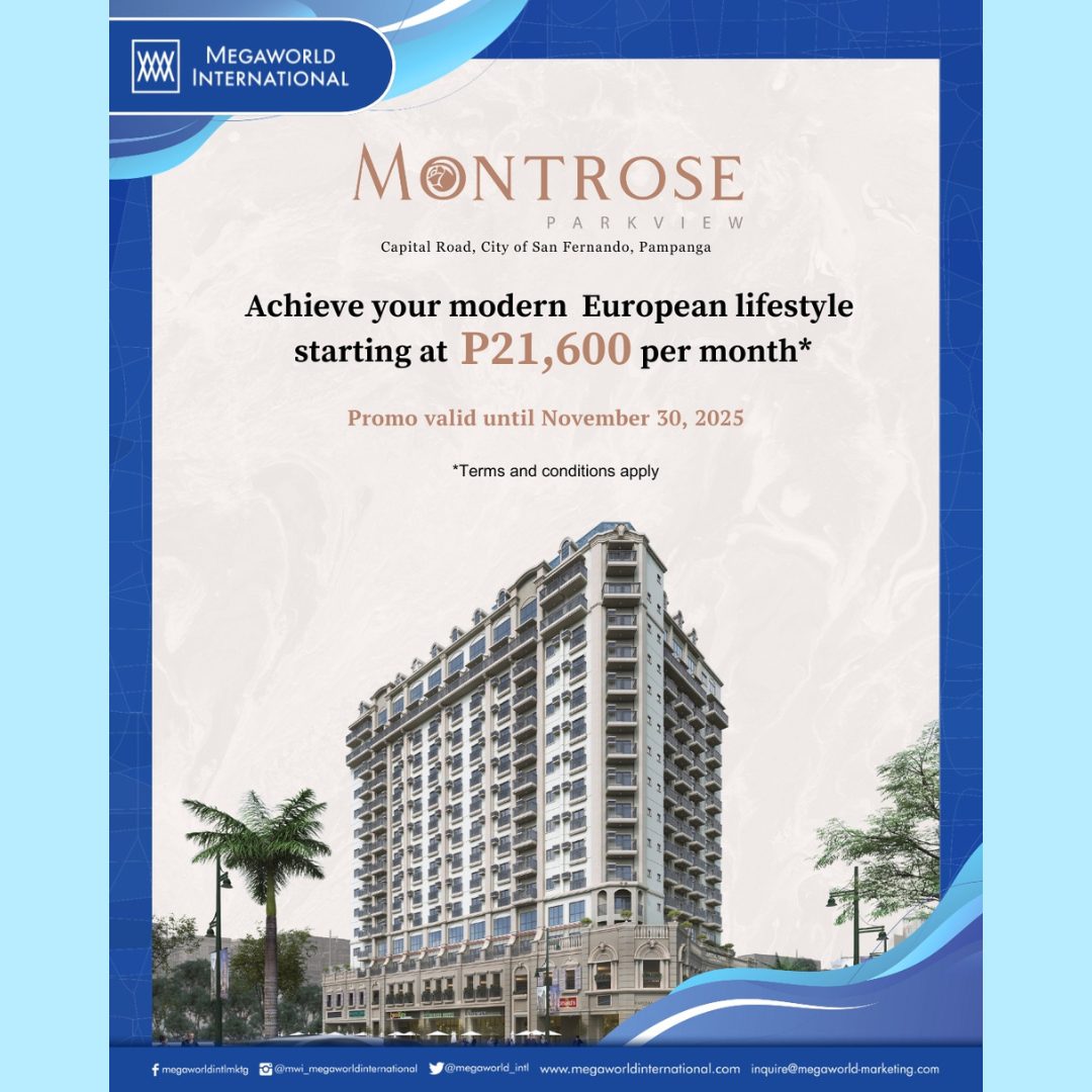 Megaworld International Montrose Promo 112425