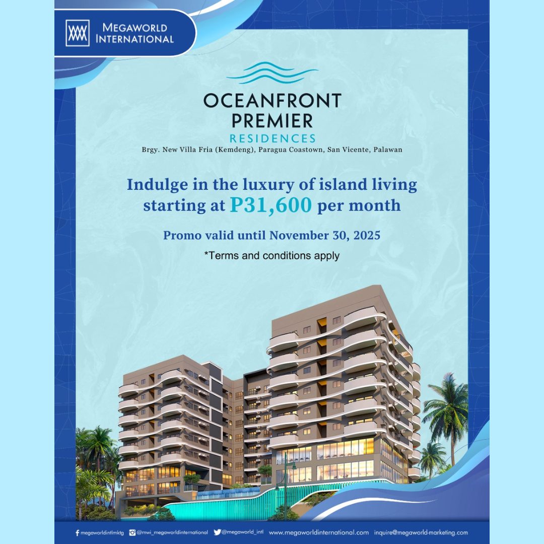 Megaworld International Oceanfront Promo 112425