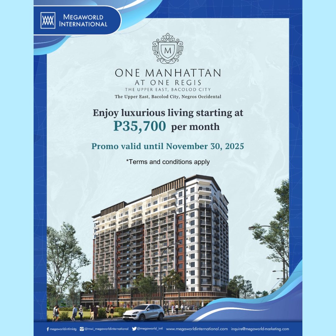 Megaworld International One Manhattan Promo 112425