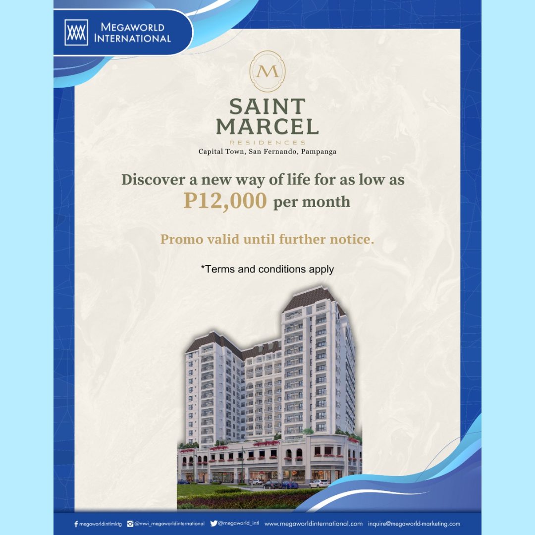 Megaworld International Saint Marcel Promo 112425