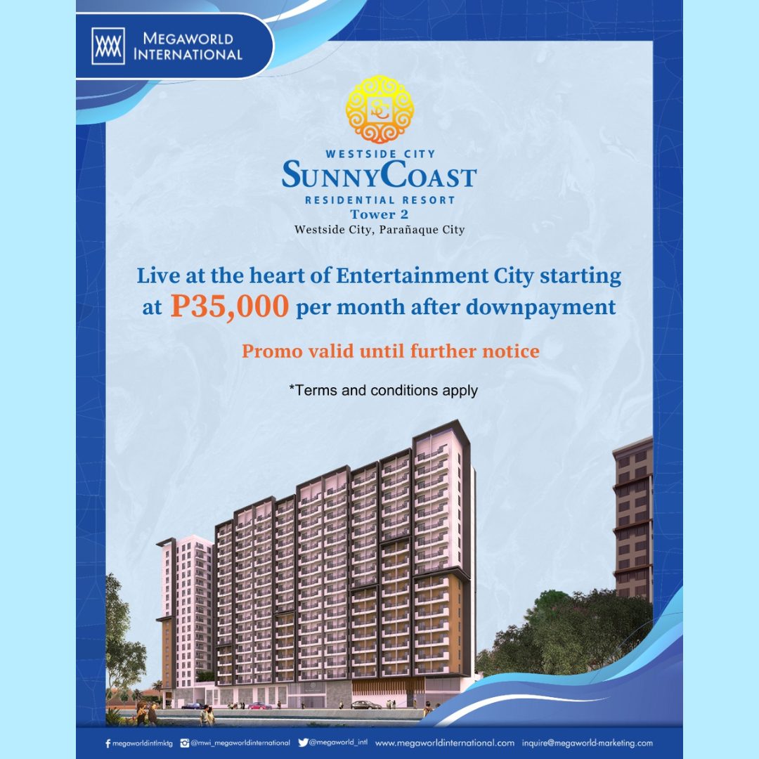 Megaworld International SunnycoastPromo 112425
