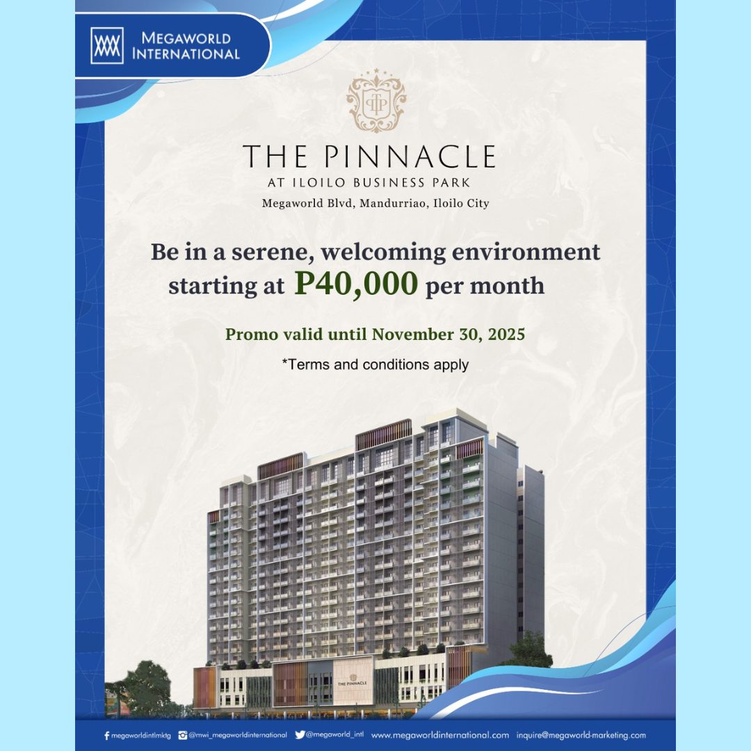 Megaworld International The Pinacle Promo 112425