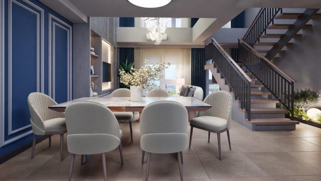 One Westpark Residence 2BR BiLevel_Dining