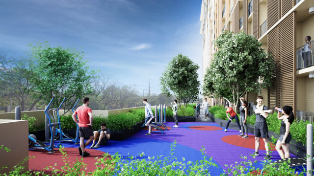 One Westpark Residences Fitness Area