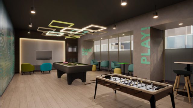 One Westpark Residences Game Room