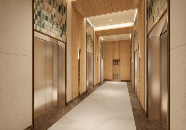 One Westpark Residences LGF Lift Lobby