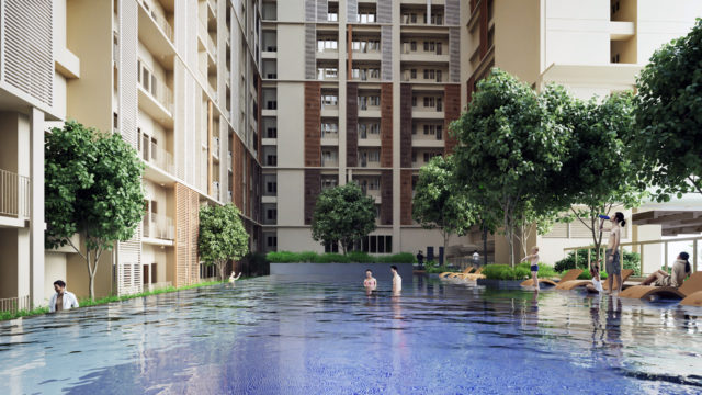 One Westpark Residences Lap Pool