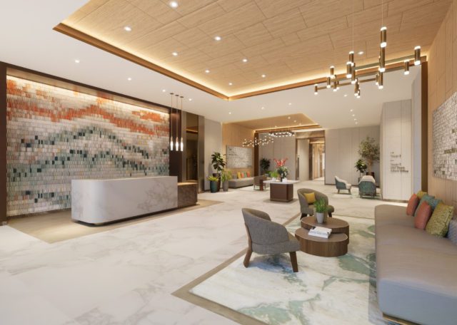 One Westpark Residences Reception Lobby