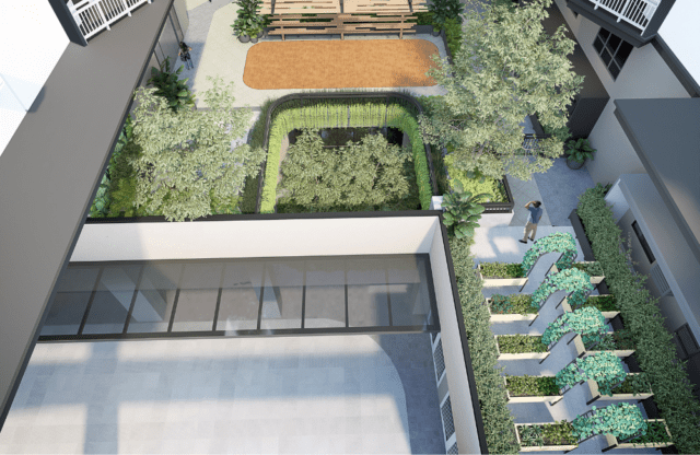 Sante Residence Palawan Yoga Area